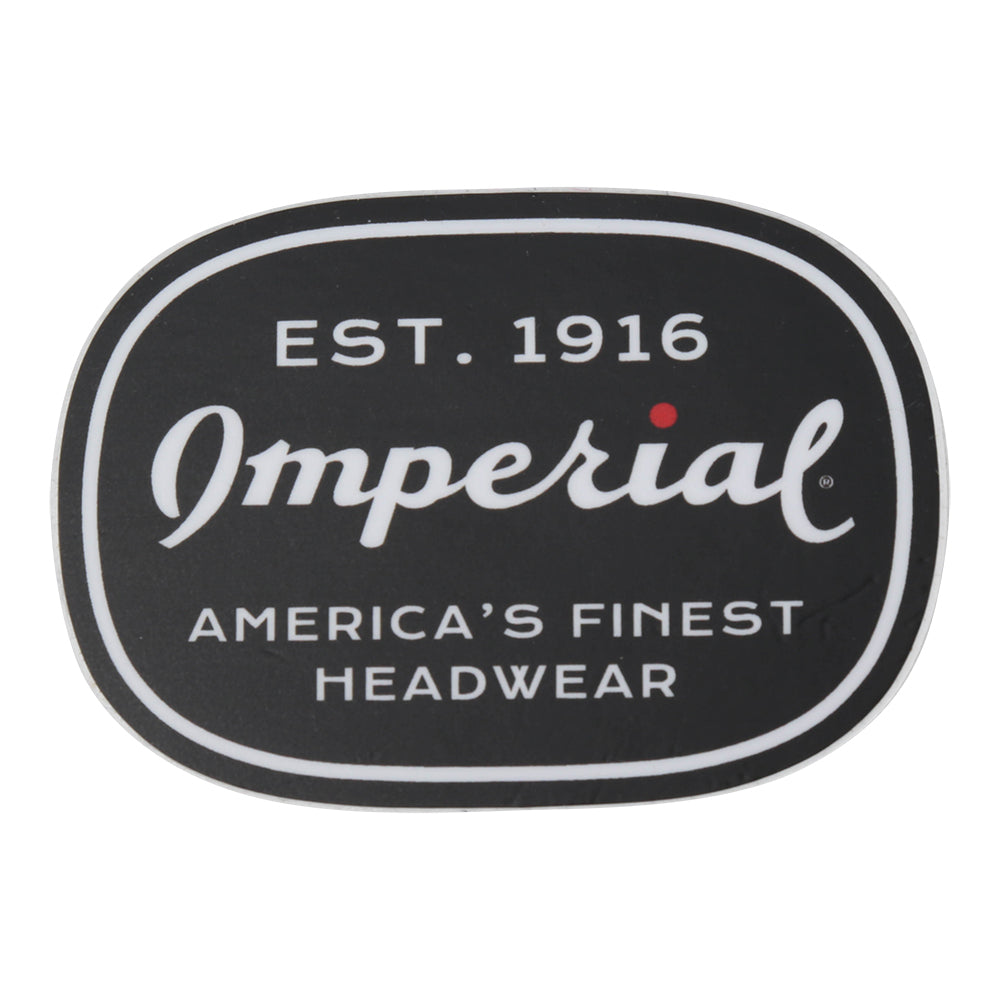 Oval Imperial Sticker for Decoration