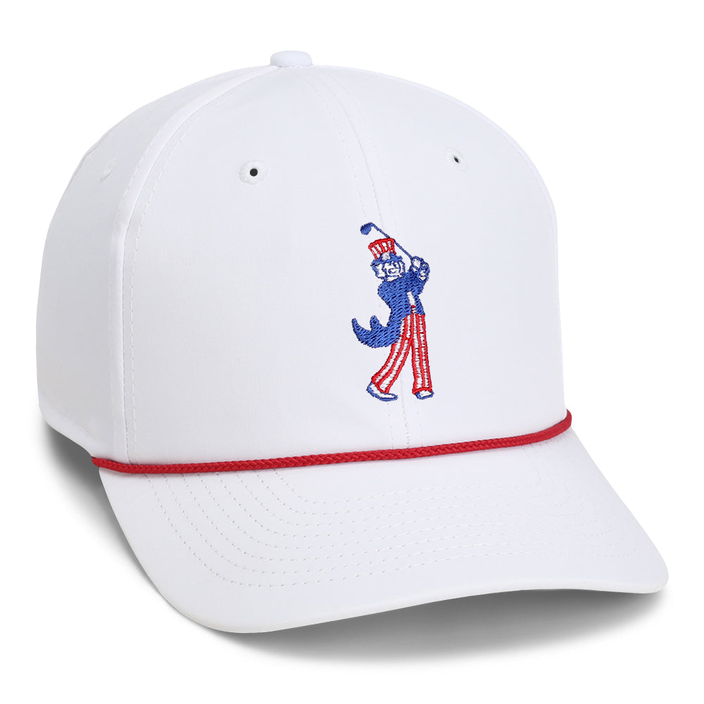 Slackertide 6-Panel Rope Hat for Performance Wear