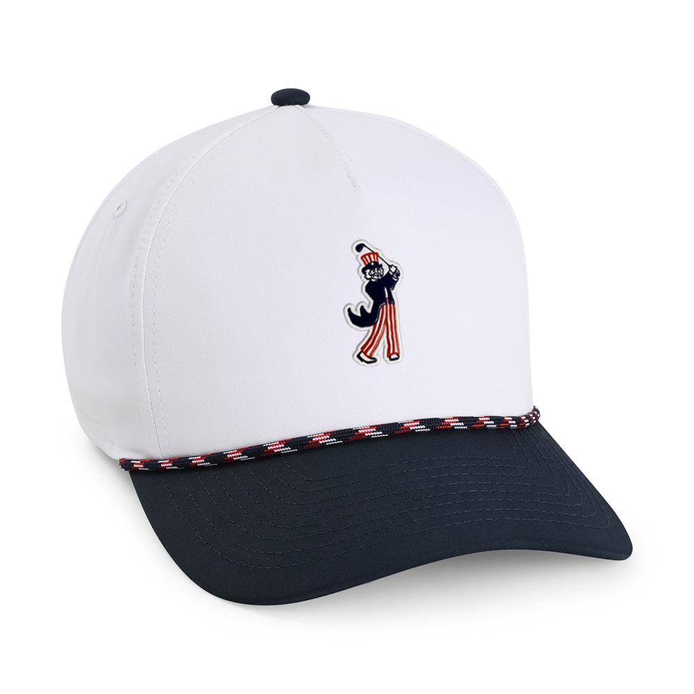 Uncle Slam Two-Tone Rope Hat for Active Lifestyles