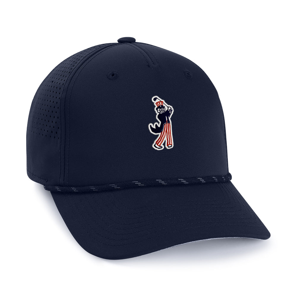 Uncle Slam Perforated Rope Hat - Breathable Lab Style