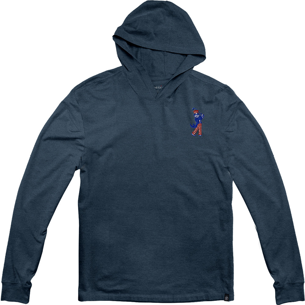 Uncle Slam Hooded Long Sleeve Tee