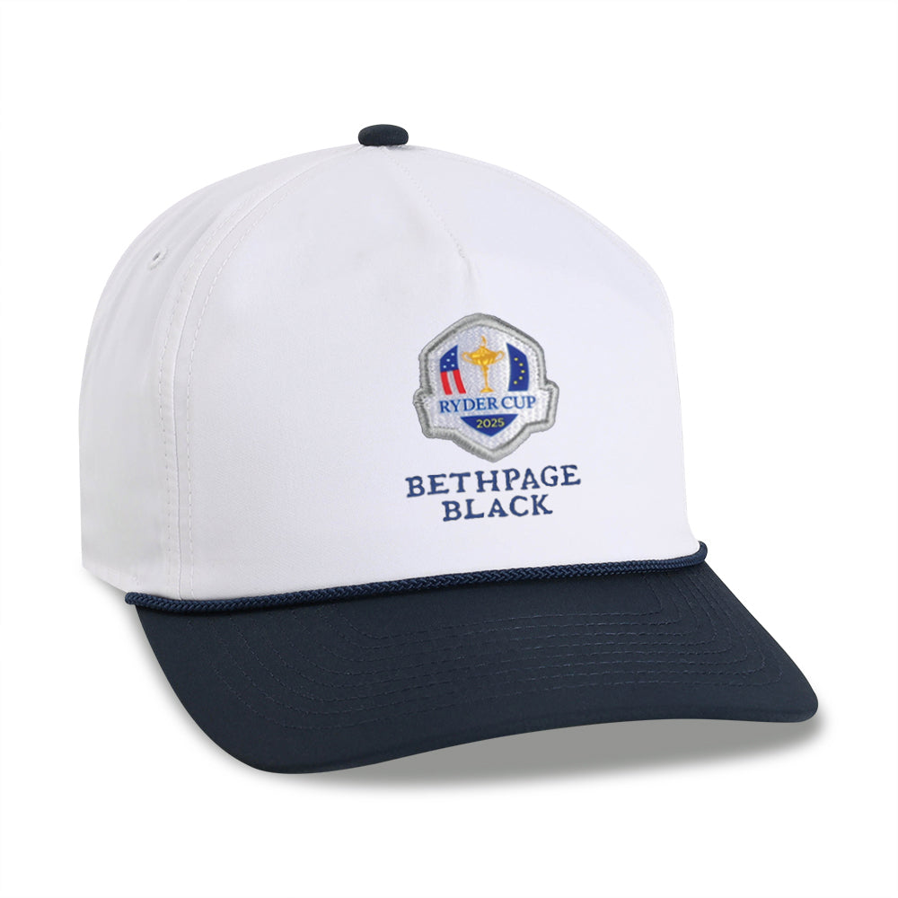 2025 Ryder Cup Rope Hat - Two-Tone 5-Panel Design