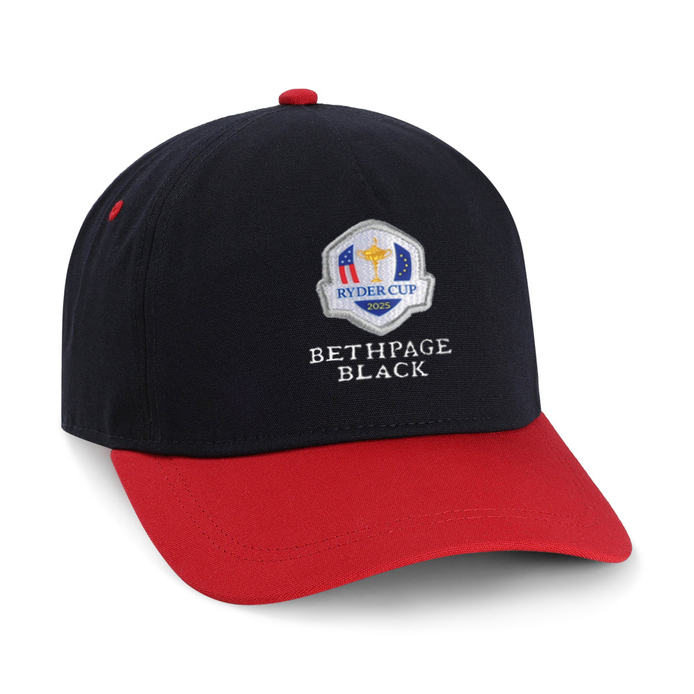 2025 Ryder Cup Cotton Dad Cap – Two-Tone Style