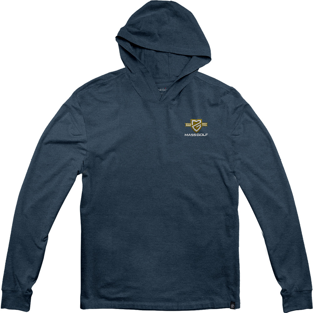 Mass Golf 125th Anniversary Hooded Long Sleeve Tee