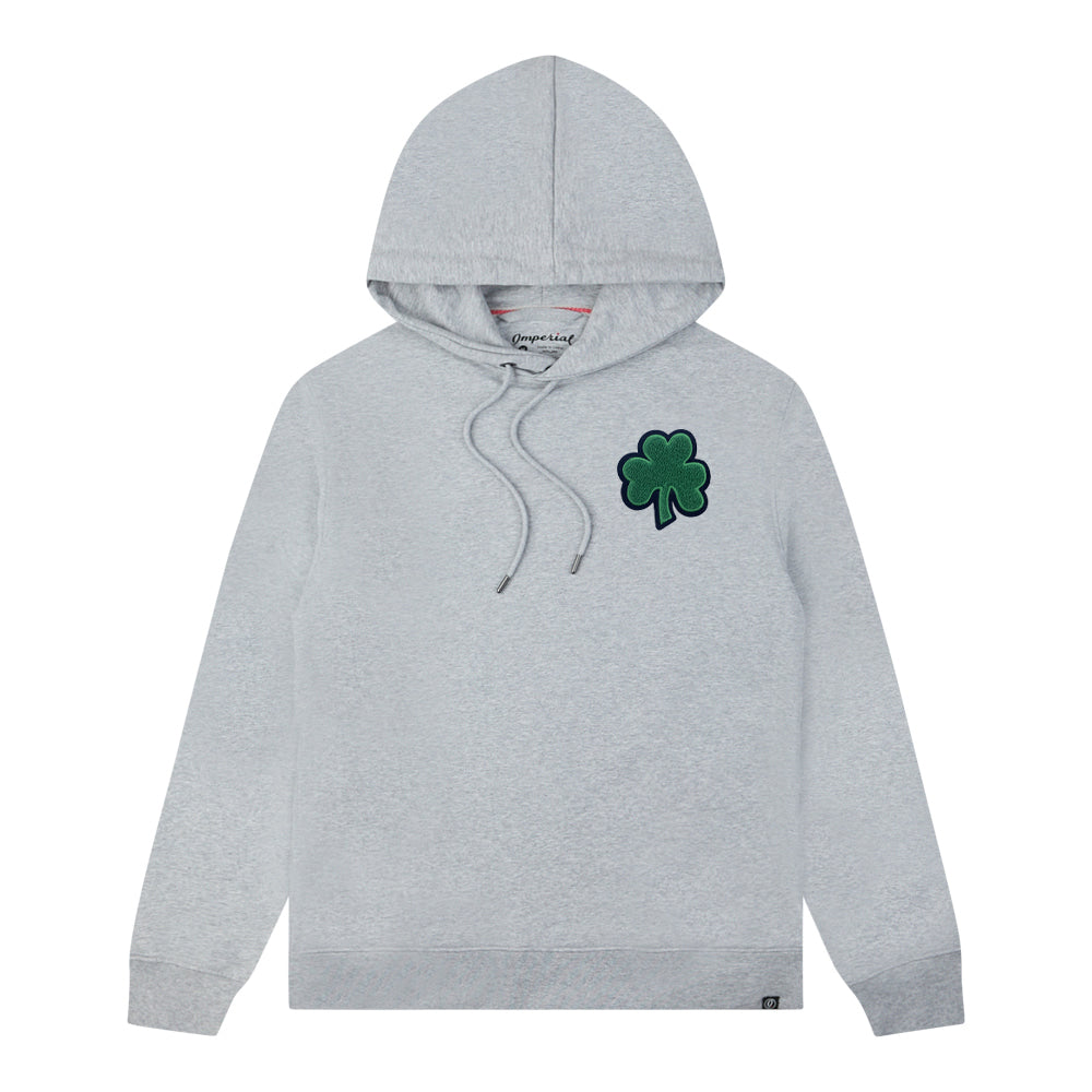 Chenille Shamrock Pullover Hoodie