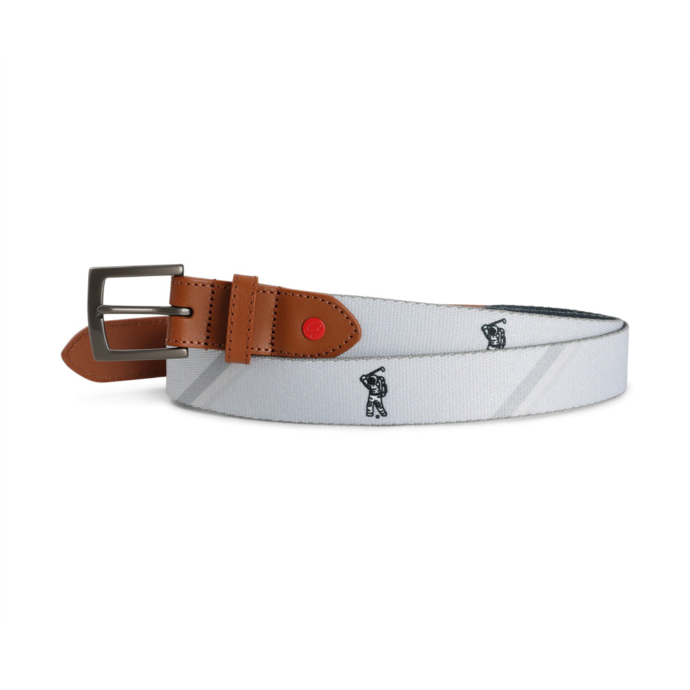 Double Diagonal Sublimated Moon Man Belt