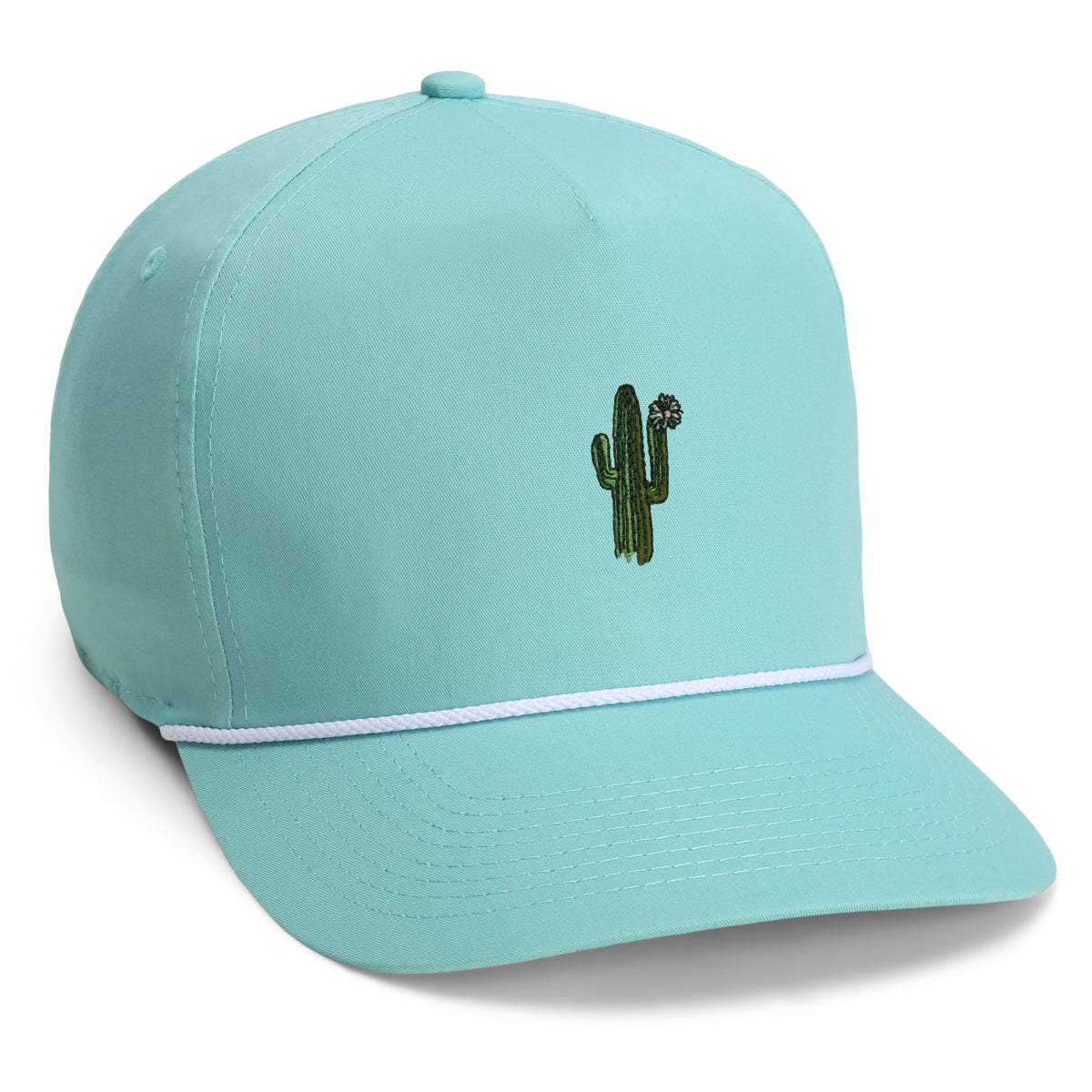 Saguaro Flower Cotton Rope Cap – Arizona Style