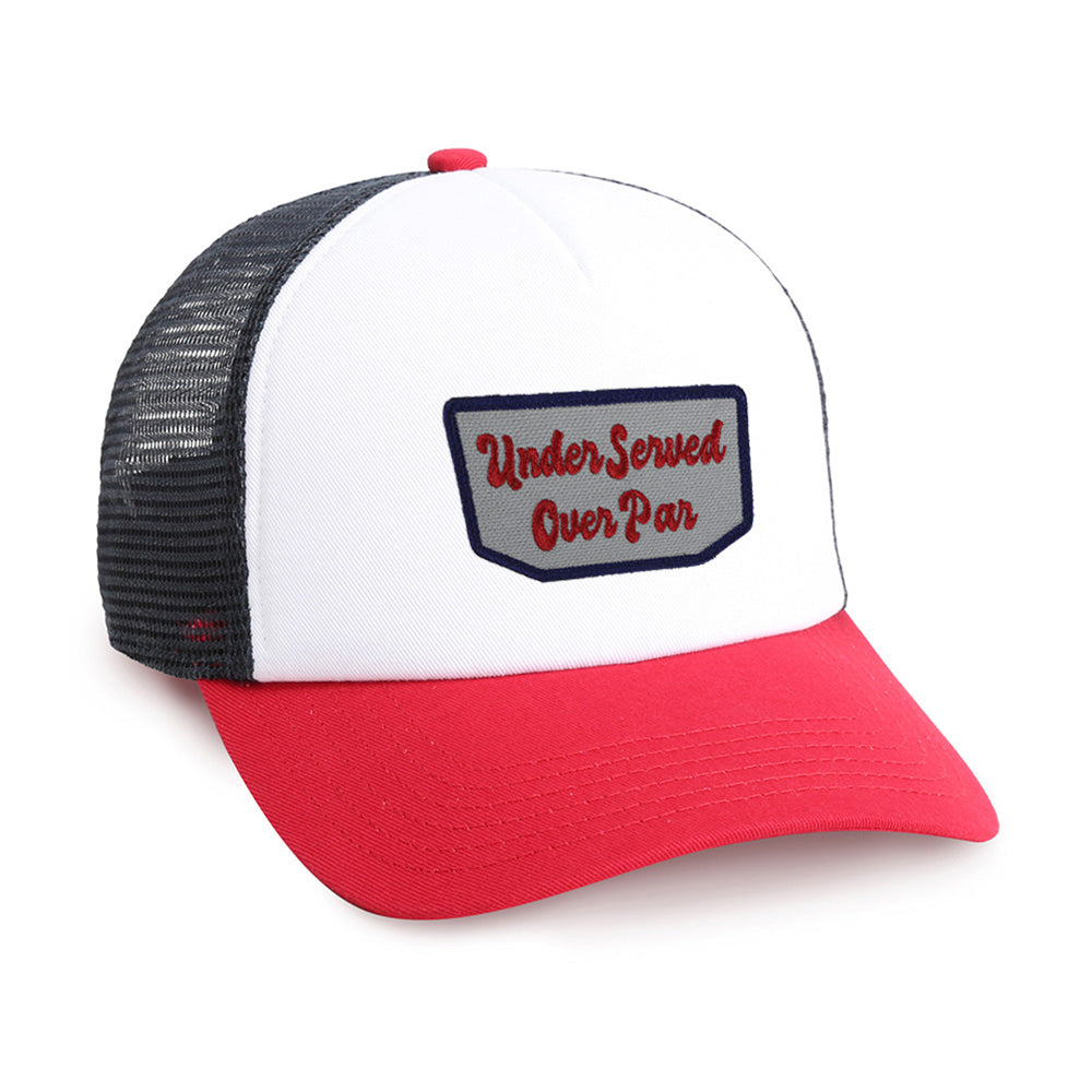Mesh Back Trucker Cap - The Under Served Over Par