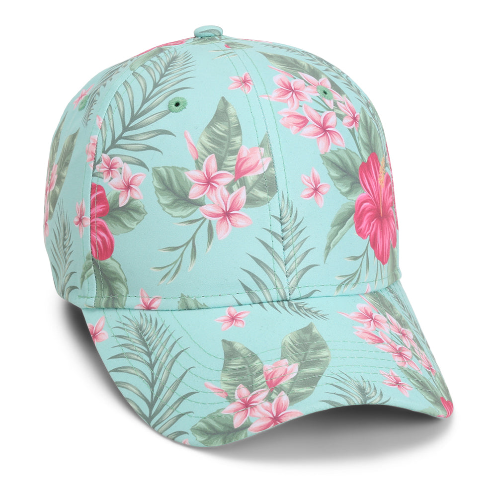 Mahalo Floral Cap for Performance Wear