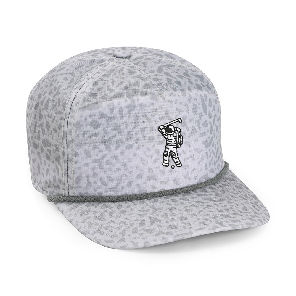 Moon Man Mono Mesh Rope Cap - Breathable Print Design