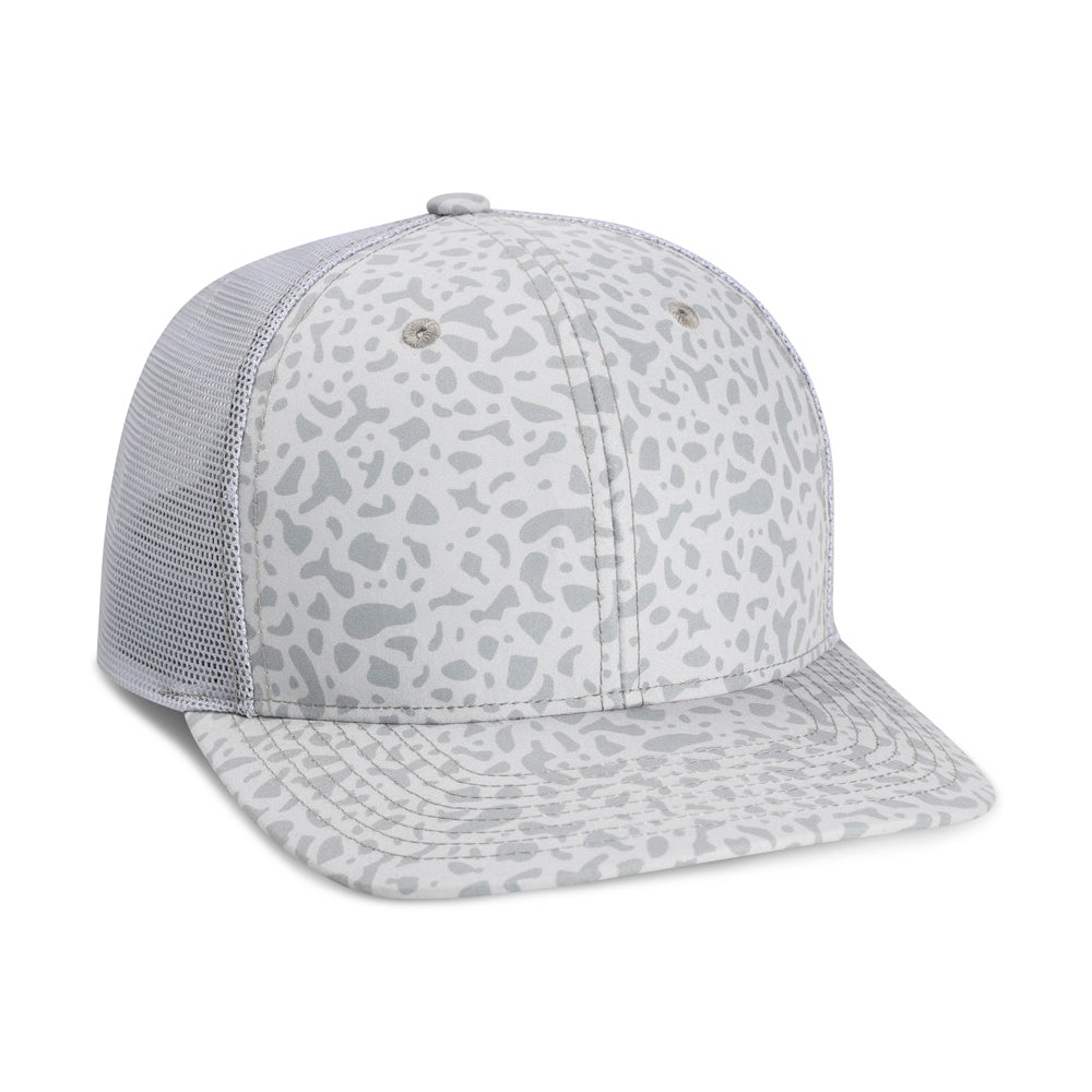 Passenger Side Mesh Back Cap - Micro Print Design