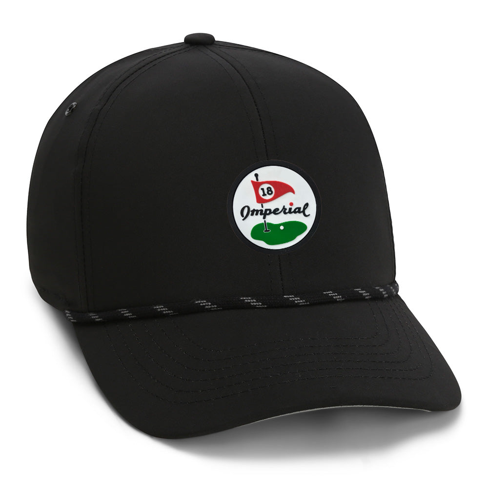 Imperial Flag Performance Rope Cap - 6-Panel Design
