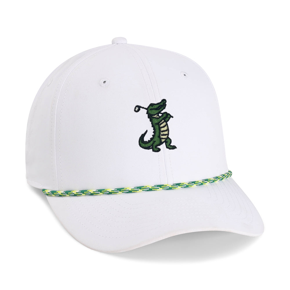 Alligator Snapback Cap - Performance Rope Design