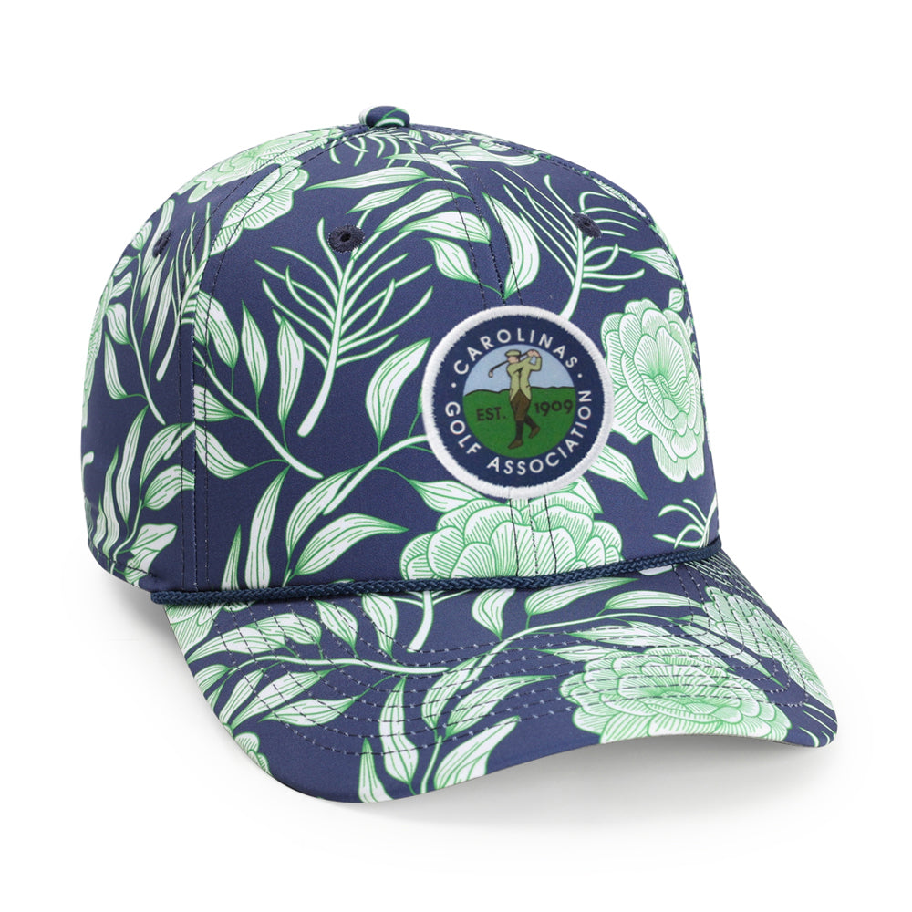 CGA 6-Panel Rope Cap - Printed Performance Hat