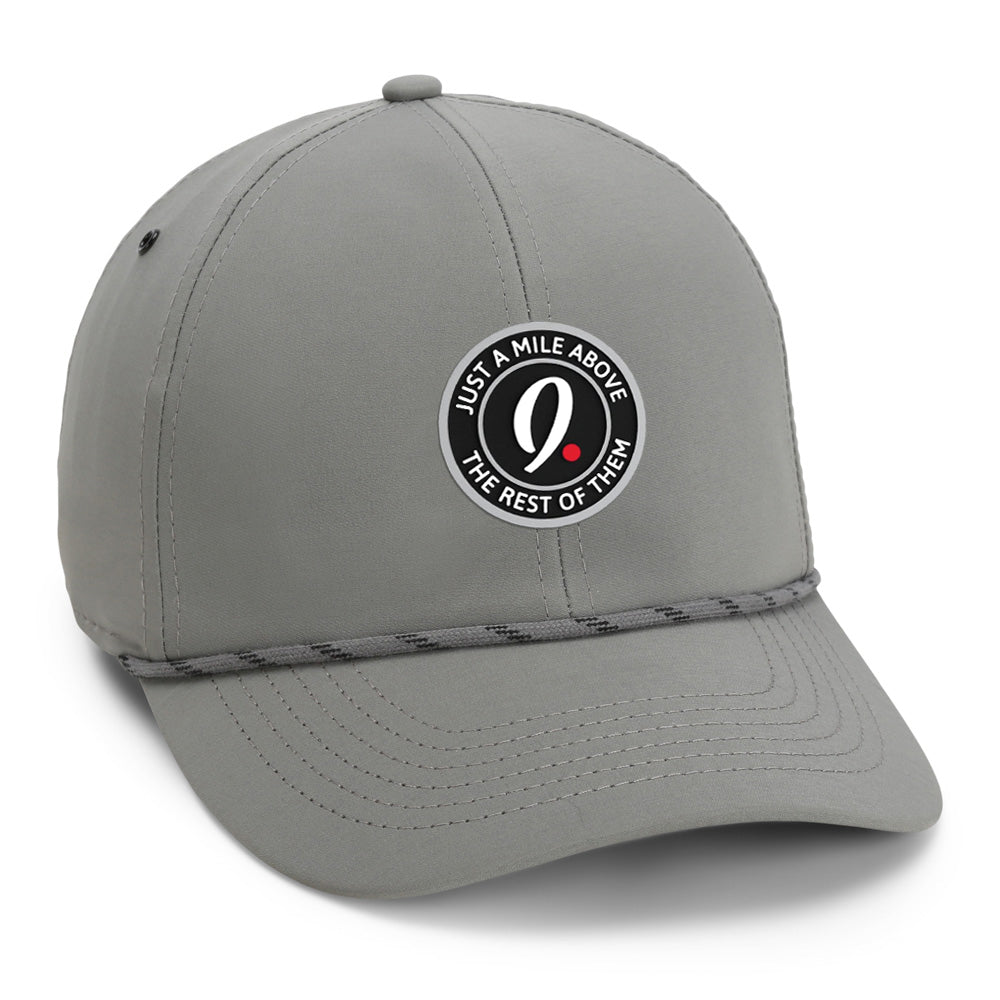 Just A Mile Above 6-Panel Rope Cap - Performance Fit