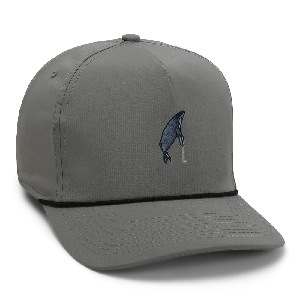 Whale 5-Panel Rope Cap - Performance Fit