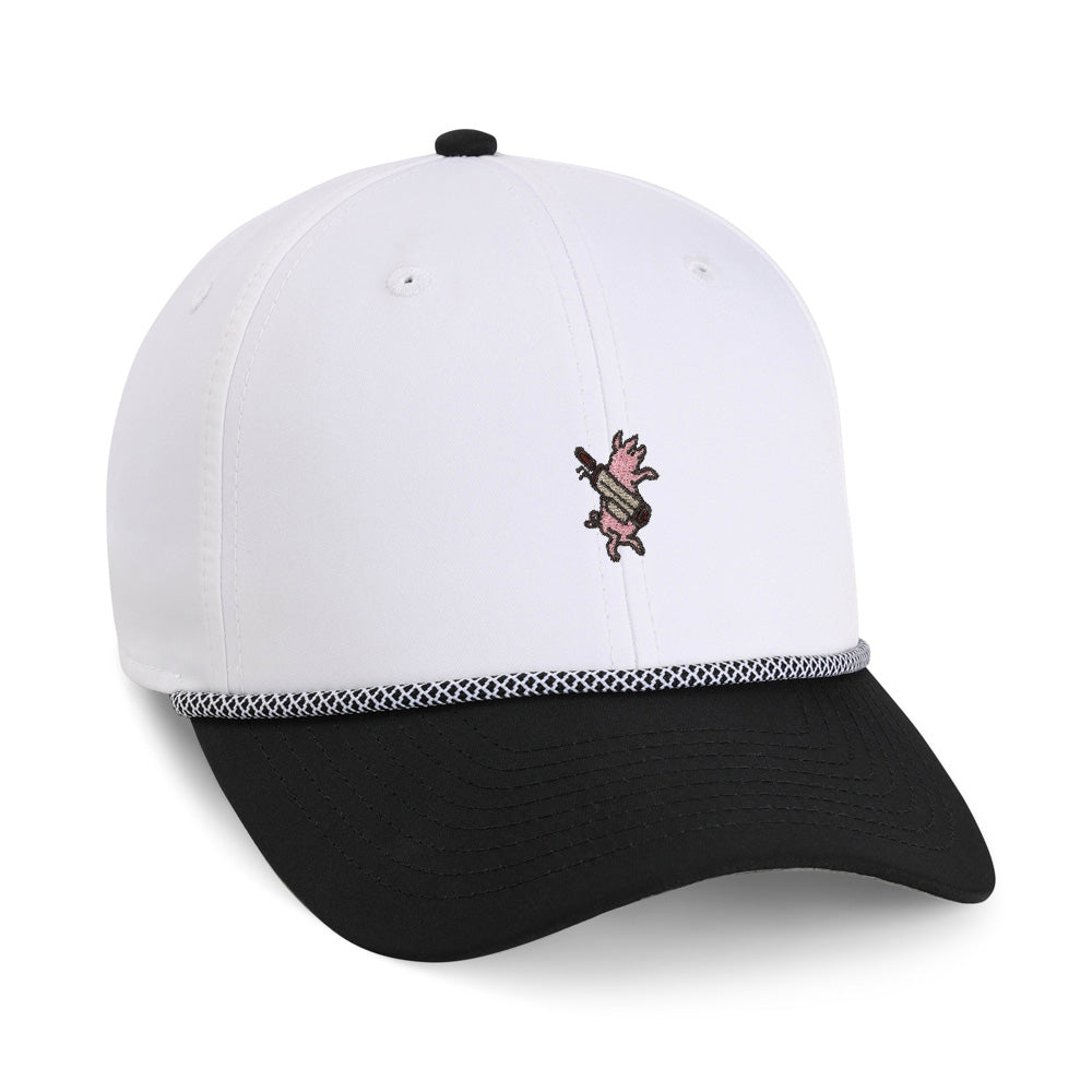 Happy Pig Rope Cap - Stylish & Comfortable Hat