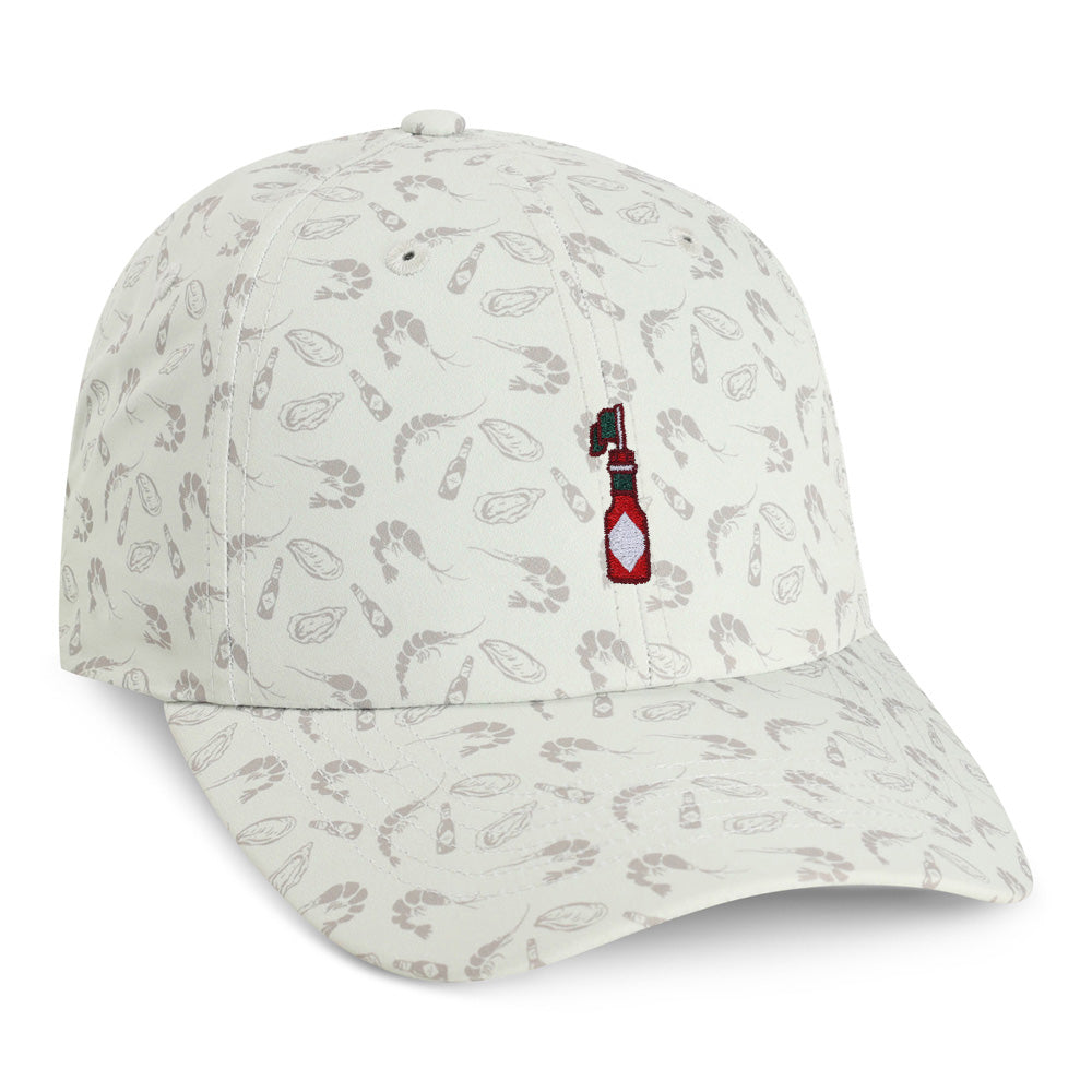 Performance Cap with Spicy Microprint Design