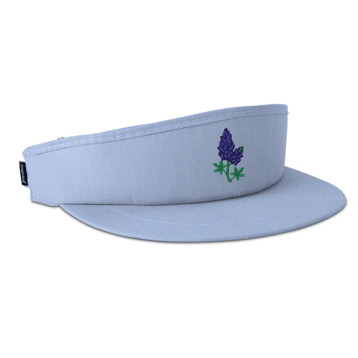 Texas Bluebonnet Tour Visor for Outdoor Adventures