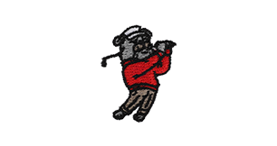 Classic Swinging Bulldog Figurine