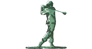 Army Guy Golfer Figurine by SlackerTide