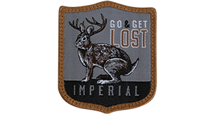 Adventure-Ready Get Lost Patch for Outdoor Gear