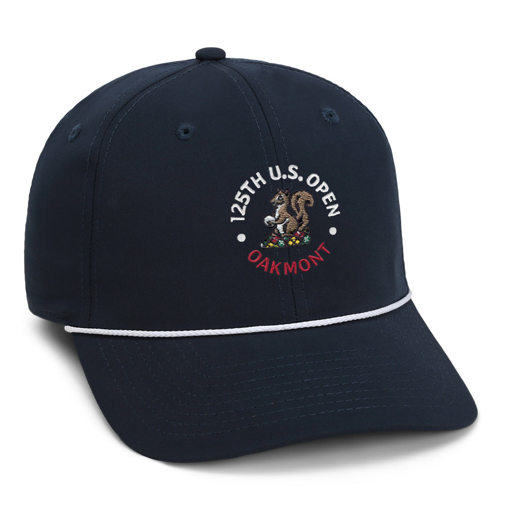 2025 US Open Performance Rope Cap - 6-Panel Design