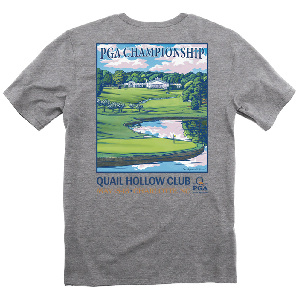 2025 PGA Championship Tee by Lee Wybranski
