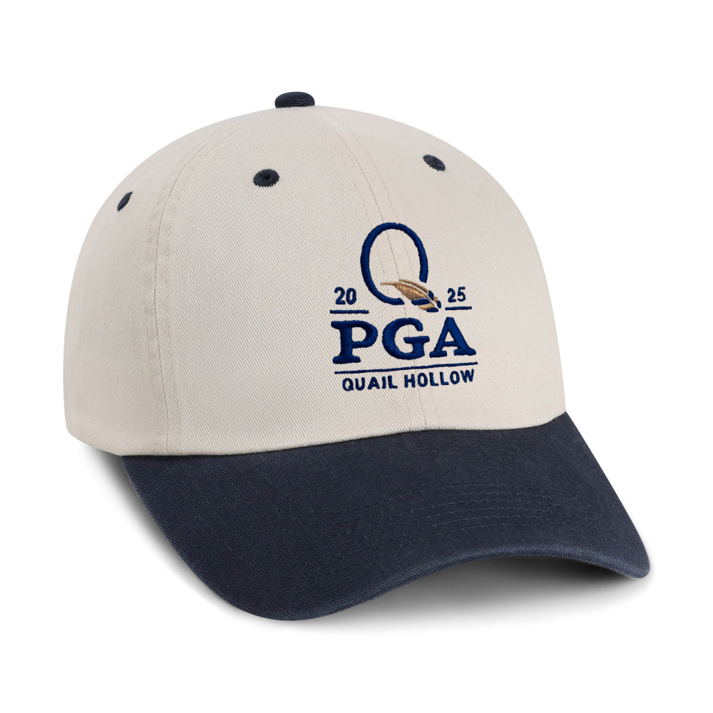 2025 PGA Cotton Dad Cap - Two-Tone Style
